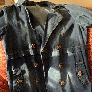 Denim coat